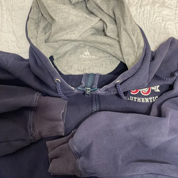 Disneyland 55 Authentic Zip Up Hoodie - Image 5