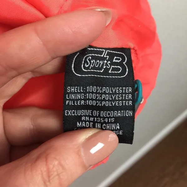 CB SPORTS Snowboarding Jacket Size S Pink - Image 4