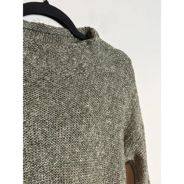 American Eagle grey green marled sweater - Image 3