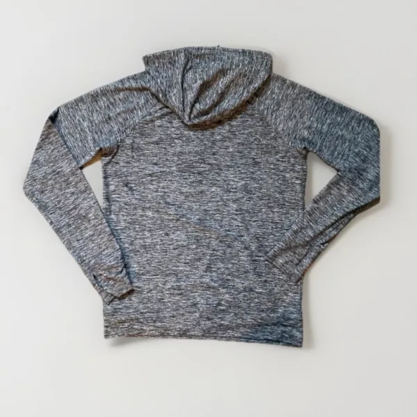 Outdoor Voices Cloudknit Hoodie Gray Womens Medium Activewear Athleisure Lounge - Image 9