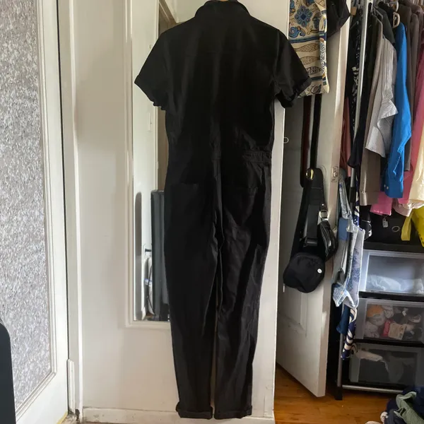 NWOT Young Fabulous & Broke Black Short Sleeve Jumpsuit - Image 3