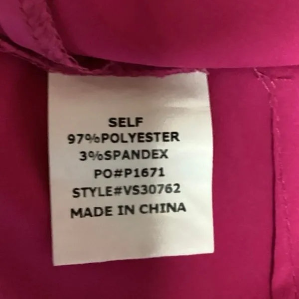 Womens Neon Pink Satin Silk High Slit Midi A-Line Maxi Slip Blogger Skirt Size S - Image 4