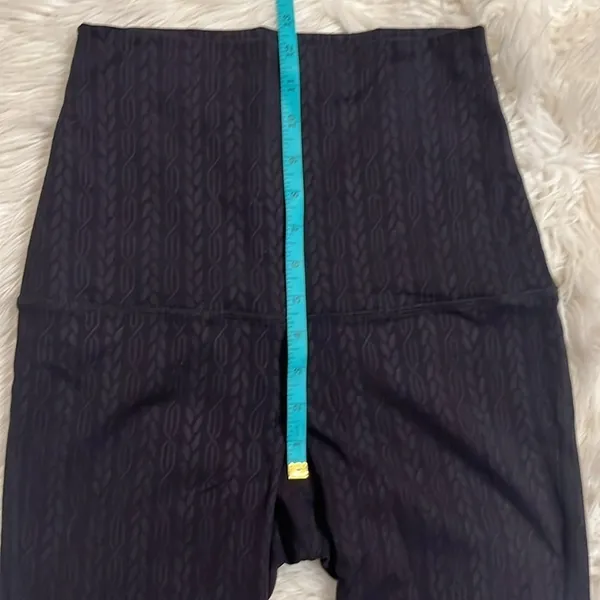 Pure Barre Splits59 highest rise or fold over waist leggings M - Image 3