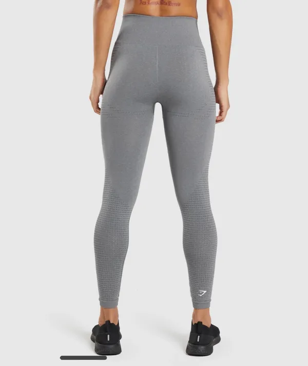 Gymshark Gray Vital Seamless 2.0 Leggings - Image 5