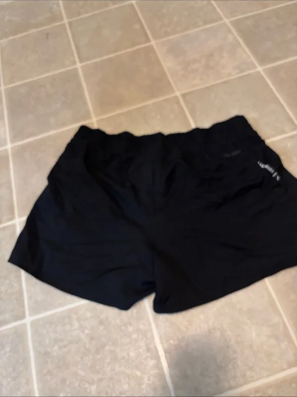 adidas Originals Black Athletic Shorts with Red Cardinals Side Print - Image 3