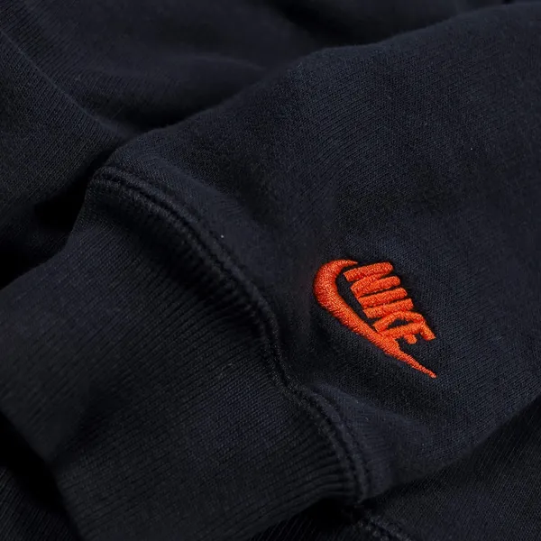 Nike OSU Oklahoma State University Hoodie Women Small Black Orange Pullover Logo - Image 5
