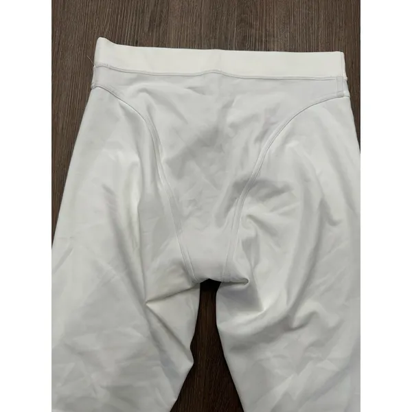 Lululemon‎ Tights Womens 10 White Wunder Train Aerobic High Rise Twill Stretch - Image 3