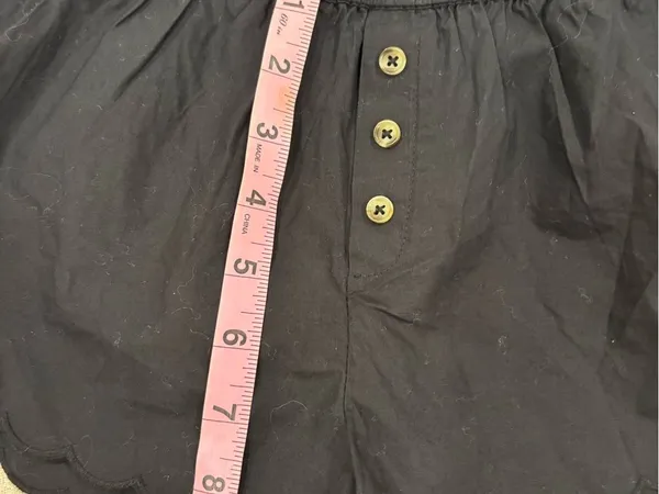 Anthropologie Scallop Micro Shorts‎ Size Small NWT - Image 5