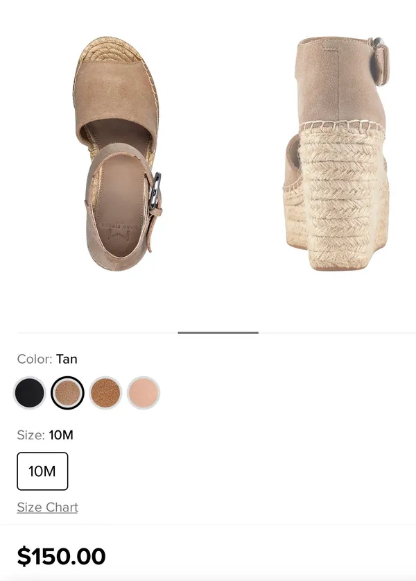 Marc Fisher Alida Espadrille Platform Wedge - Image 9