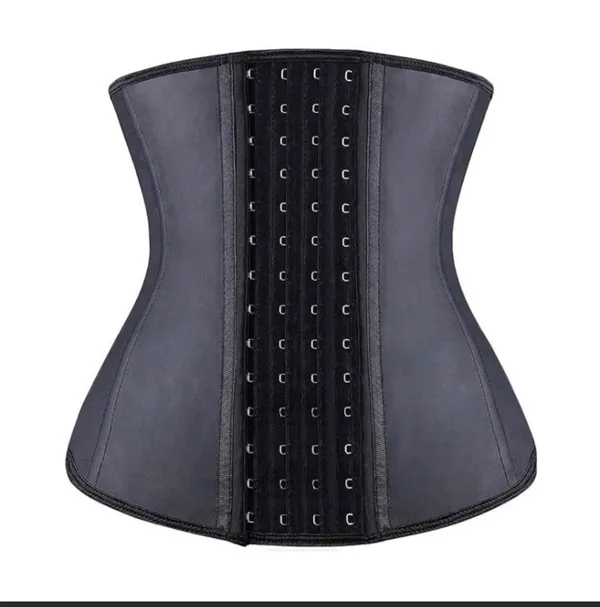 NWT Latex Waist Trainer Hourglass Corset - Image 2