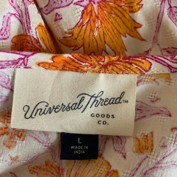 Universal Thread Goods Co. Floral‎ Babydoll Top Size Large - Image 2