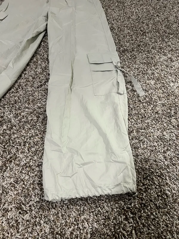 ZARA Parachute Pants Cargo - Image 3