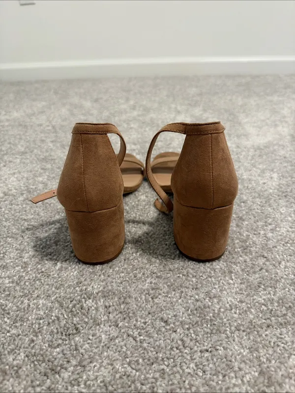 A New Day Tan Block Heels - Image 3