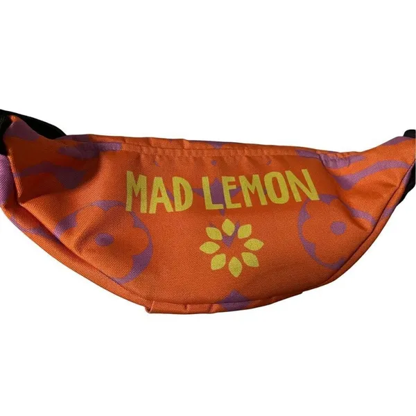Modcloth Mad Lemon Neon Groovy Sling Fanny Pack - Image 5