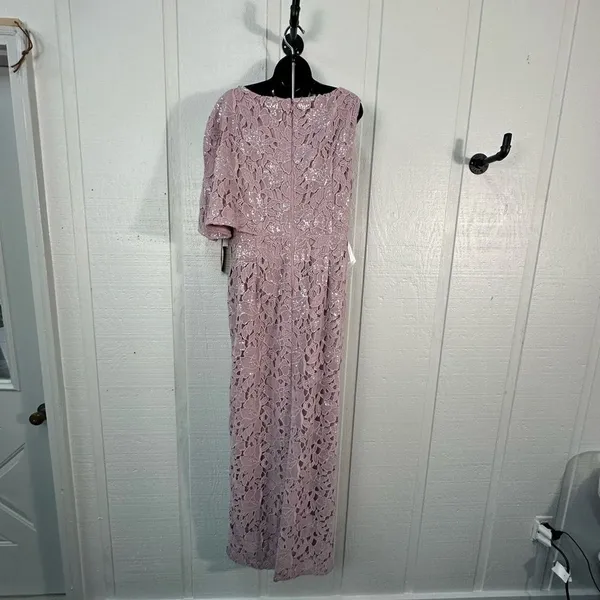 JS Collections Arabella Pink Purple Gown Size 12 NWT - Image 11