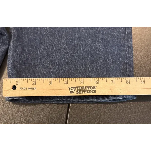 Abercrombie Fitch Womens 18 R 34‎ The 90's Straight Mid Rise Curve Love Jeans - Image 9