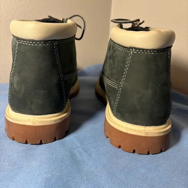 Timberland Women's Nellie Waterproof Chukka Boot in blue nubuck leather NWOT - Image 10