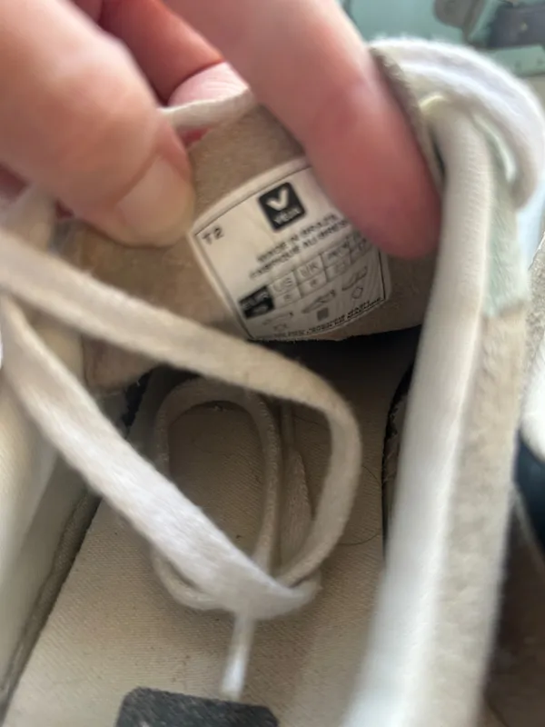 Veja multicolor suede lace up sneakers comfort trainer pastel preppy size US 8 - Image 6