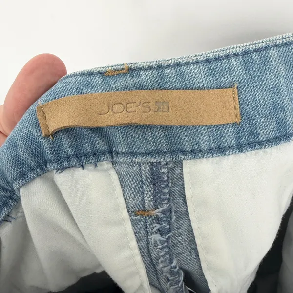 Joe's Jeans The Petra Blossom Wide Leg‎ Cargo Jeans Size 26 Cotton Linen - Image 4