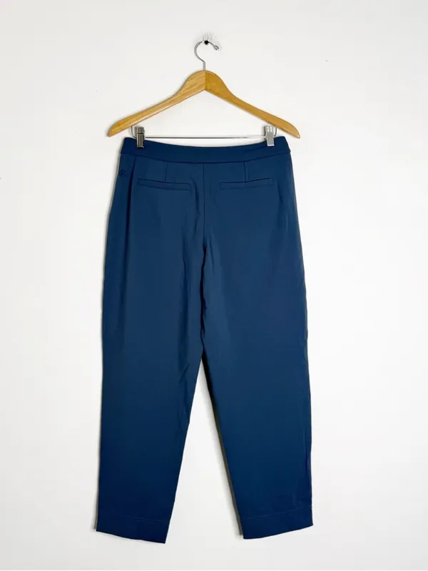 Lululemon Luxtreme Pants Medium Blue Pull On Stretch Athletic - Image 2