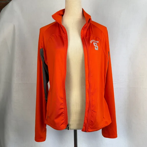 Rivalry Threads Syracuse Orange Full Zip Track Jacket‎ Athletic Activewear Womens Large - Image 7