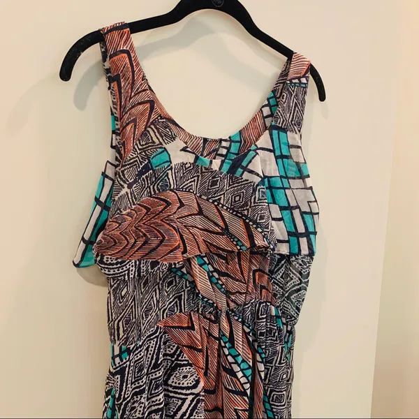 Abstract Hi Low Dress - Image 4