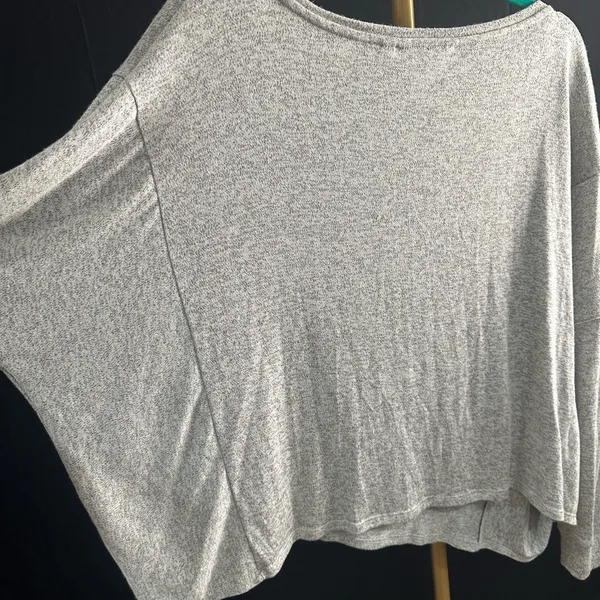 Athleta oversized grey blend tunic workout top yoga activewear XL - Image 4