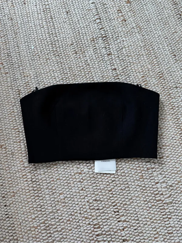 Bardot x Revolve Francesco Bustier Size 4 NWT in Black - Image 3