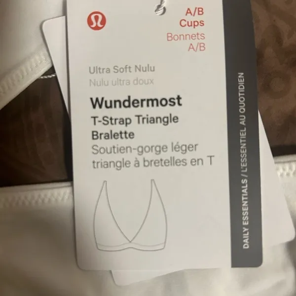 Lululemon wundermost T strap triangle Bralette - Image 2