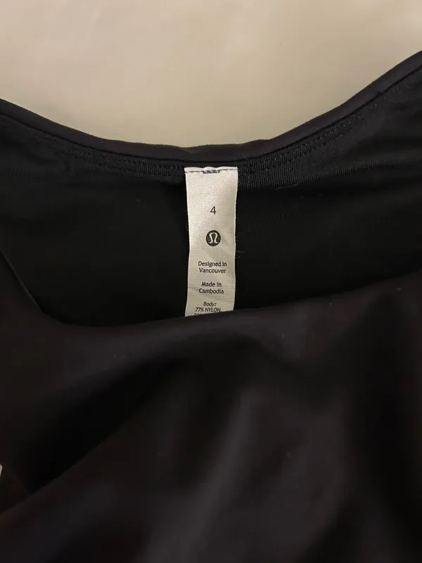 Lululemon Wunder Train Racerback Tank Top Light Support black - Image 3