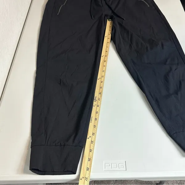 Athleta Trekkie North Black Athletic Jogger Elastic Waist Drawstring Size 14 - Image 8