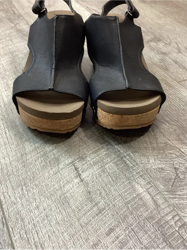 Boutique By Corkys Mulan Wedge Sandals Size 10 - Image 3