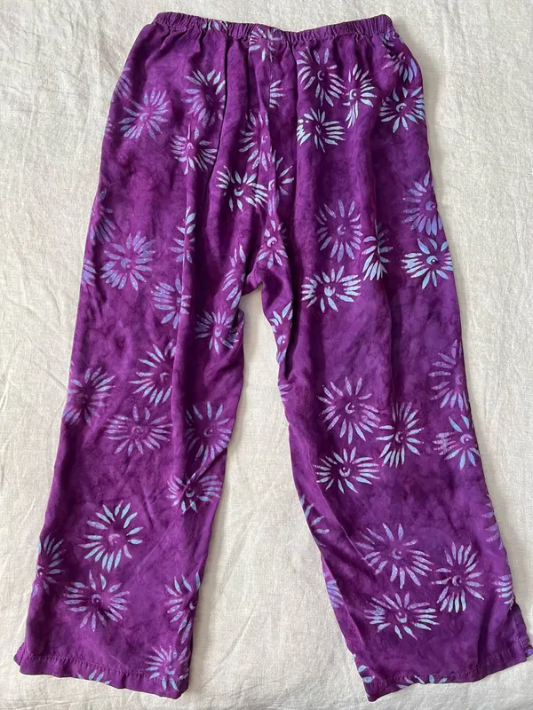 Purple Floral Pajama Set - Image 6