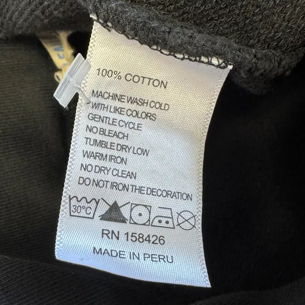 Leallo Cotton Sweatpants Joggers Drawstring Pockets Size Small Charcoal Gray - Image 9