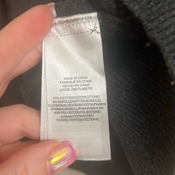 ✨Lauren Ralph Lauren Buckle Boatneck Grey Sz Large Sweater✨ - Image 11