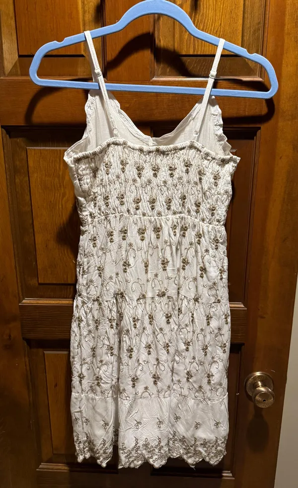 Jessica Simpson white floral dress - Image 2