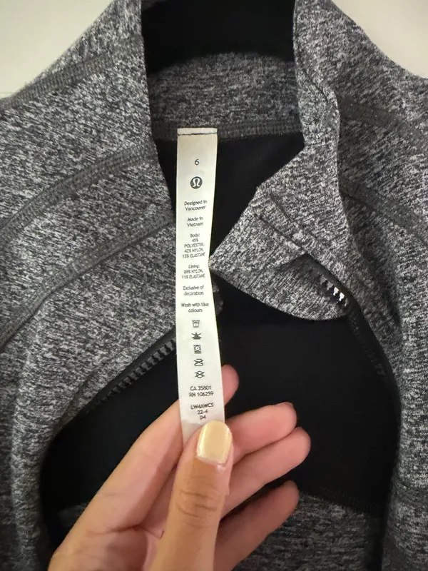 Lululemon Jacket Define Grey - Image 2