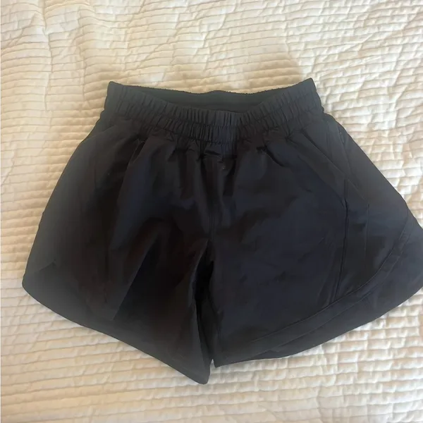 Lululemon Athletica Black Athletic Shorts - Image 3