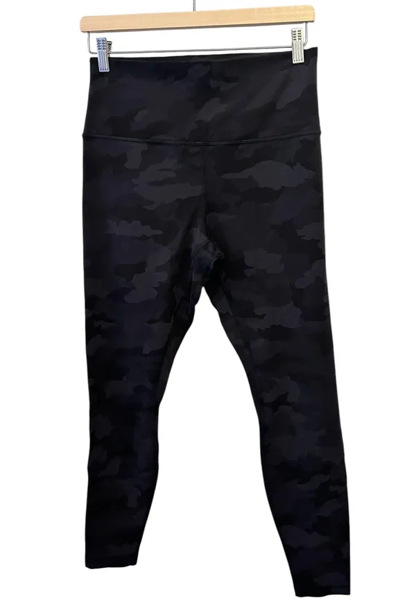 Lululemon Align Pant 28" Size 12 Heritage 365 BLACK Camo Deep Coal Multi NWT - Image 3