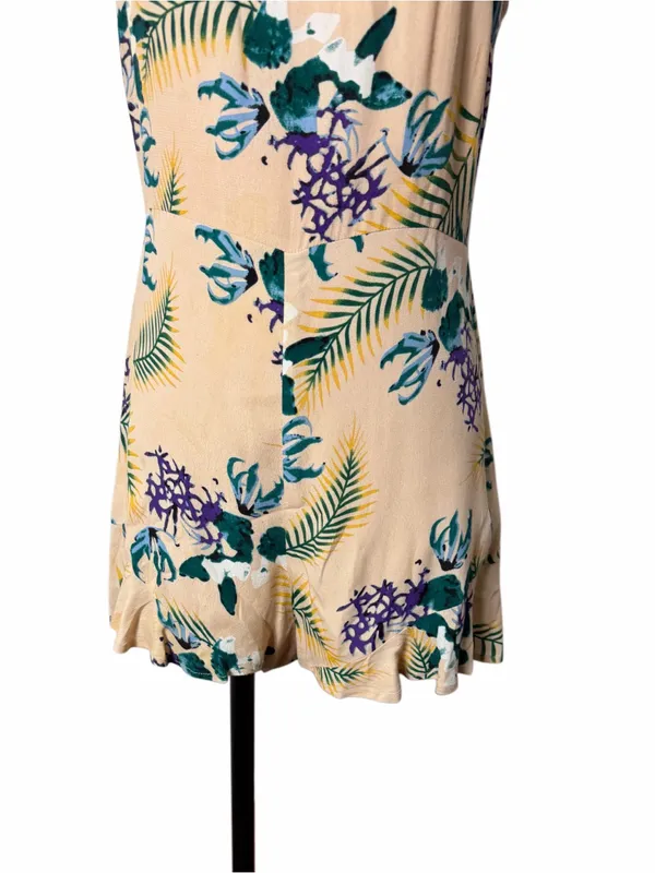 For Love & Lemons Pina Colada Floral Romper - Image 6