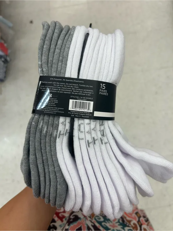 NWT Tahari Low-Cut Cushion Socks 15 pairs - Image 2