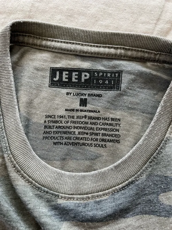 Lucky Brand Jeep Camouflage Tshirt - Image 4