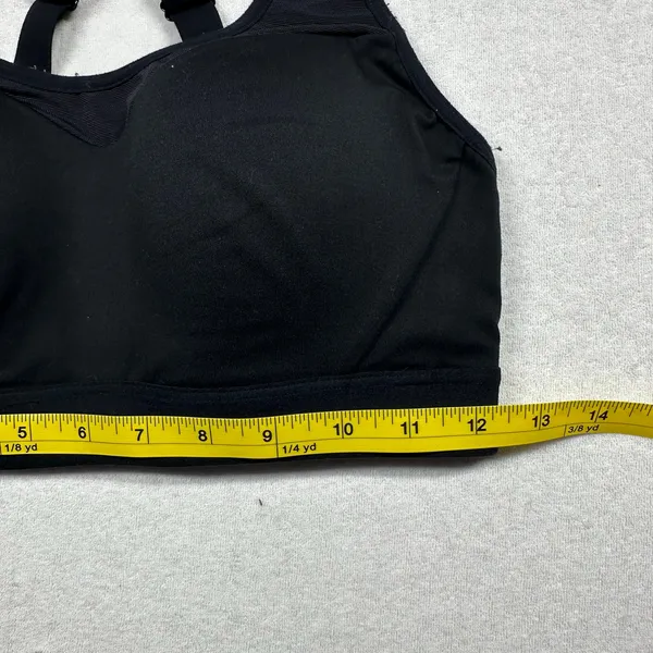 Gymshark Black High Support Racerback Sports Bra Adjustable Straps Women’s Small - Image 6