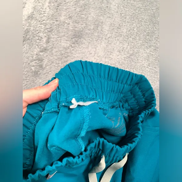 Figs Teal Jogger scrub pants with Drawstring XS - Image 5