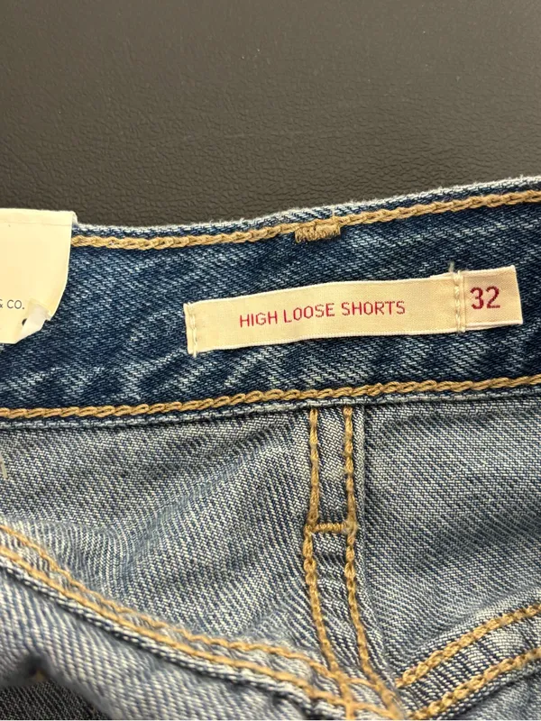 Anthropologie Levi's High Loose Shorts size 32 NWT - Image 5