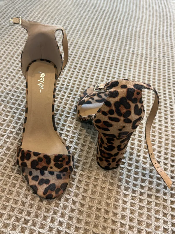 Nasty Gal Heels Cheetah Print - Image 2