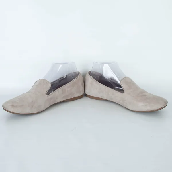 Birdies The Starling Suede Loafers Flats Beige Slip On‎ Size 9 Preppy Comfort - Image 3