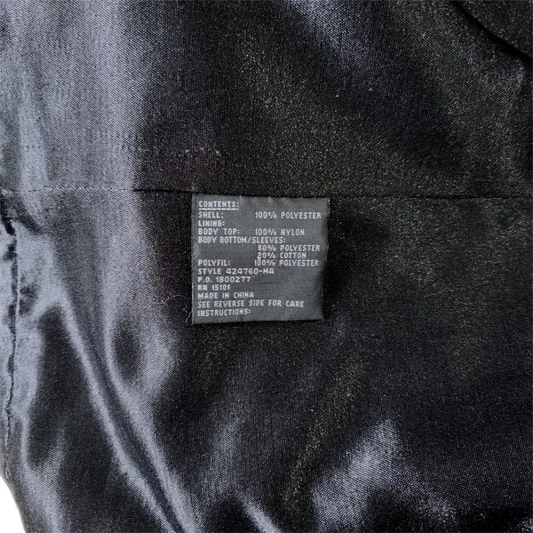 1 Madison Rain Trench Coat Womens Small Black Lined Jacket - Image 5