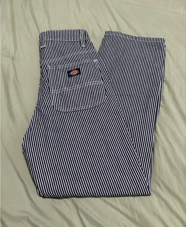 Dickies Striped Carpenter Denim Pants - Image 13