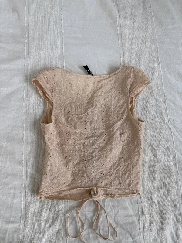 Motel Rocks Tanya Broderie Corset Top - Image 7